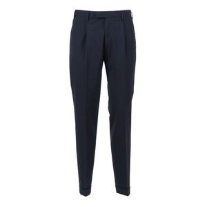 Pt01 Tailored Trousers With Single Pleat - NWT